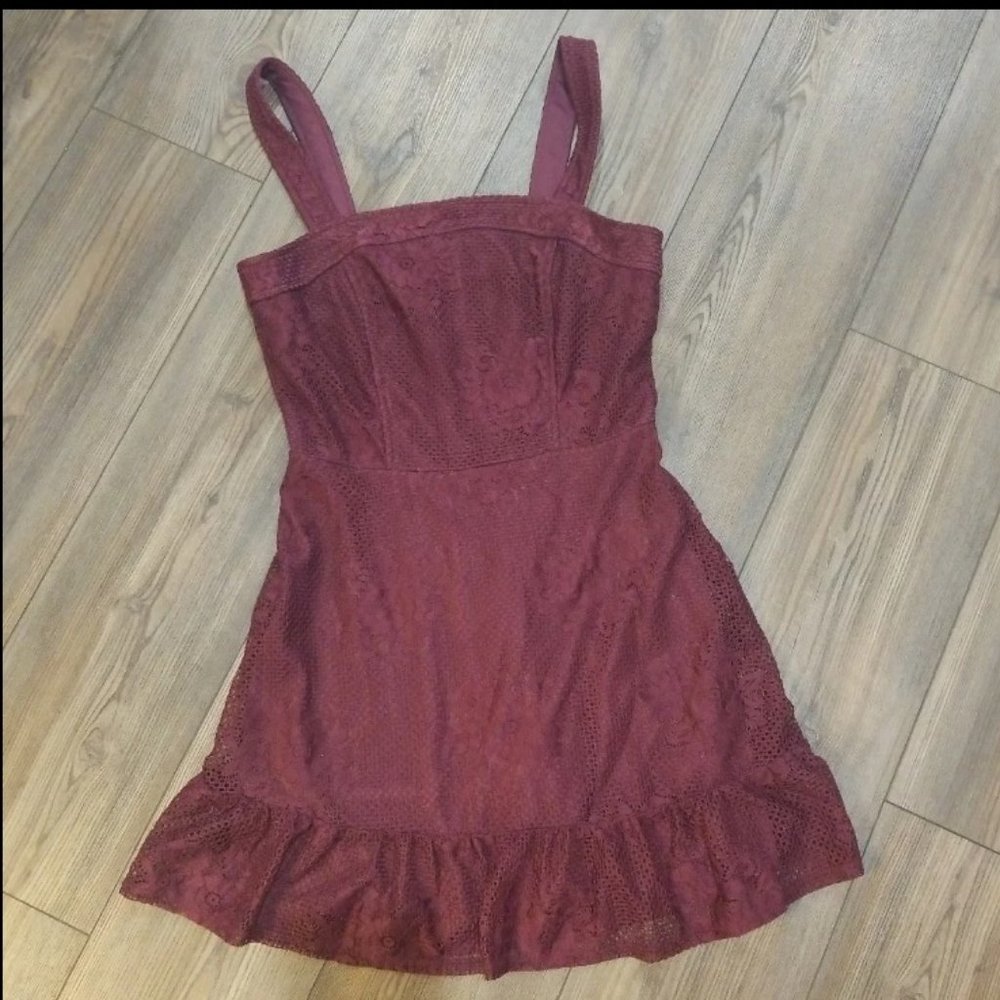 Speechless Wine Colored Dress M NWT